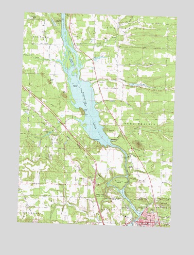 topographic maps of wisconsin. WI USGS Topographic Map