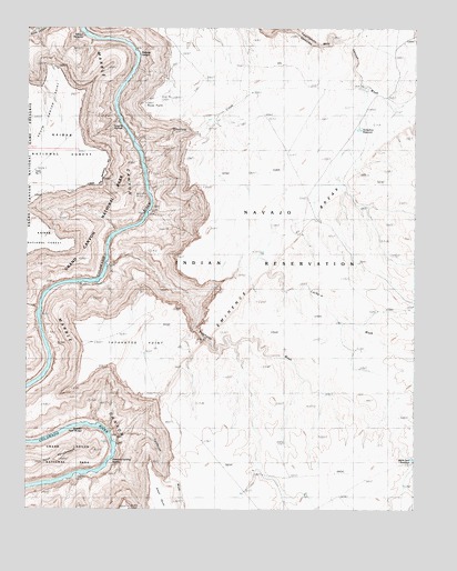 tatahatso point az topographic map topoquest Tatahatso Point 412x514