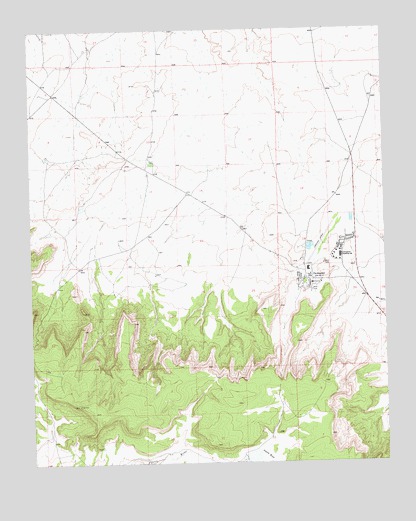 Crownpoint, NM USGS Topographic Map