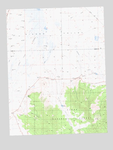 Antelope Valley, CA USGS Topographic Map