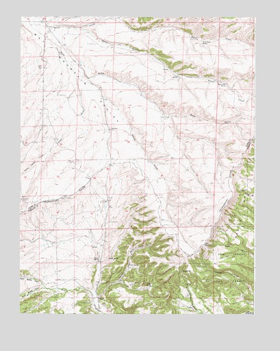 Devils Gulch, CO USGS Topographic Map