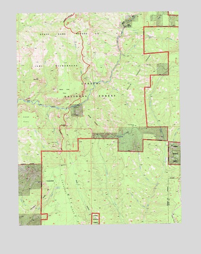 Devils Parade Ground, CA USGS Topographic Map