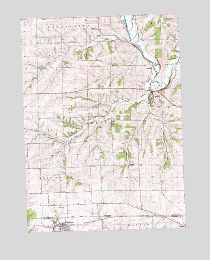 Apple River, IL USGS Topographic Map