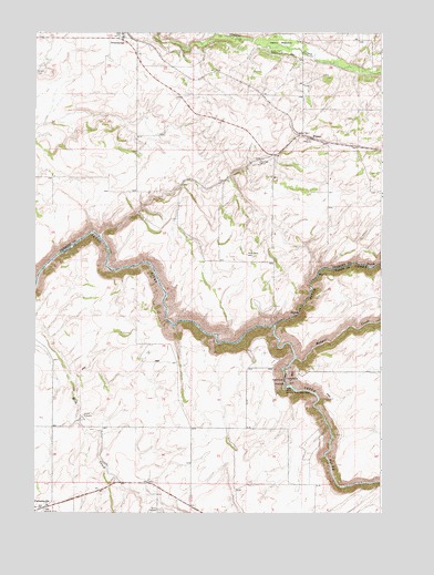 Drummond, ID USGS Topographic Map