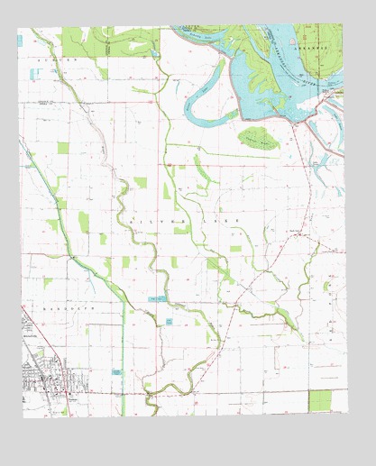 Dumas, AR USGS Topographic Map
