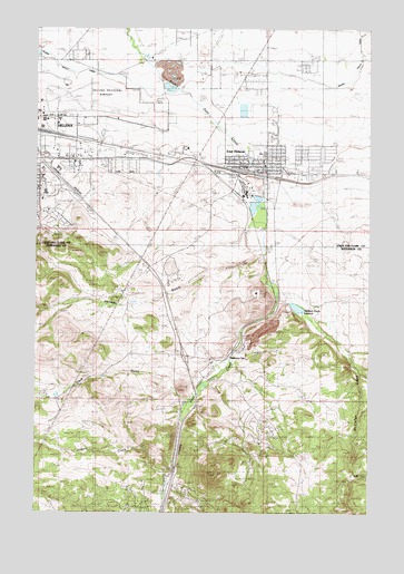 East Helena, MT USGS Topographic Map