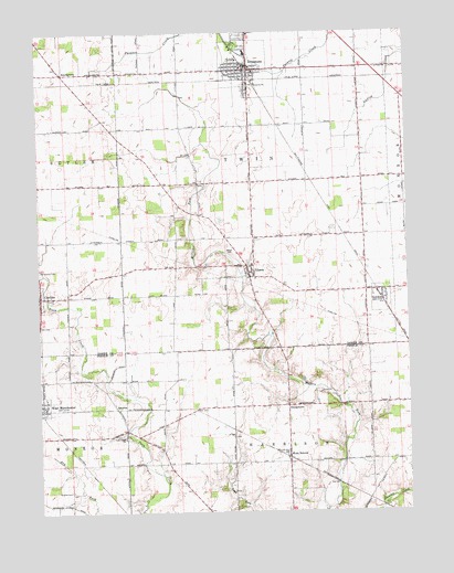 Arcanum, OH USGS Topographic Map