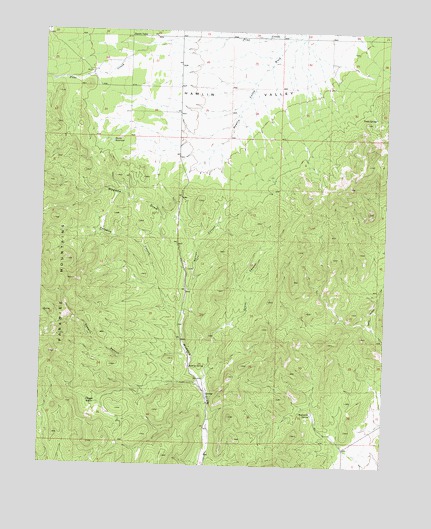 Eightmile Spring, UT USGS Topographic Map