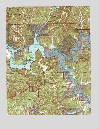 Elkinsville, IN USGS Topographic Map