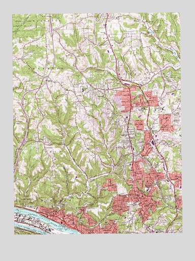Emsworth, PA USGS Topographic Map
