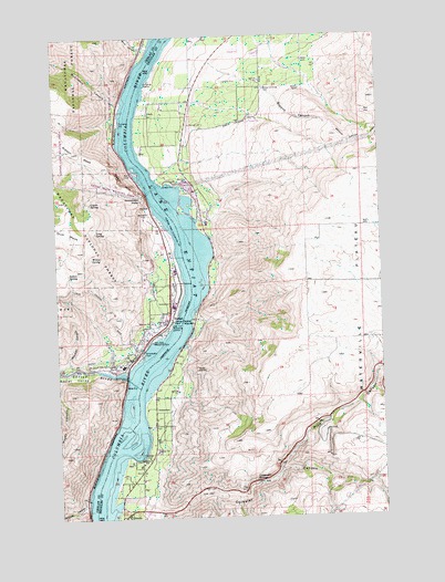Entiat, WA USGS Topographic Map