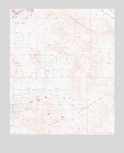 Fairview Valley, CA USGS Topographic Map