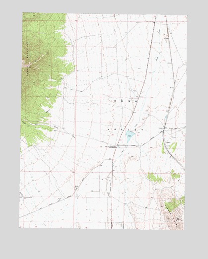 Faust, UT USGS Topographic Map