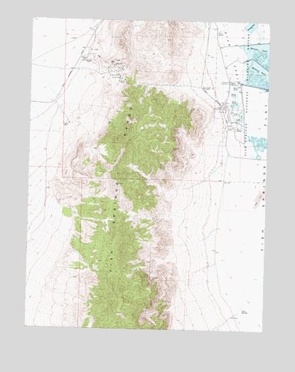 Fish Springs SW, UT USGS Topographic Map