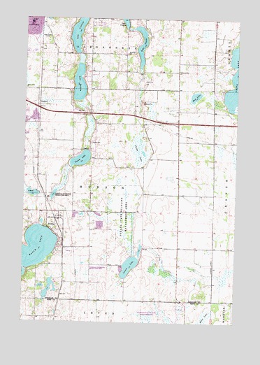 Forada, MN USGS Topographic Map