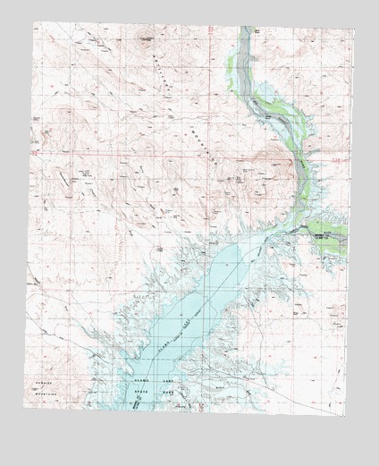 Artillery Peak, AZ USGS Topographic Map