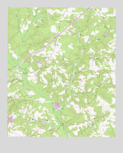 Foxtown, SC USGS Topographic Map
