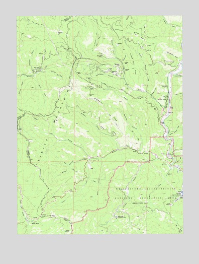 French Gulch, CA USGS Topographic Map