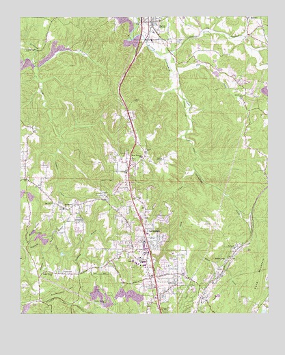 Gardendale, AL USGS Topographic Map
