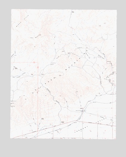 Garlock, CA USGS Topographic Map