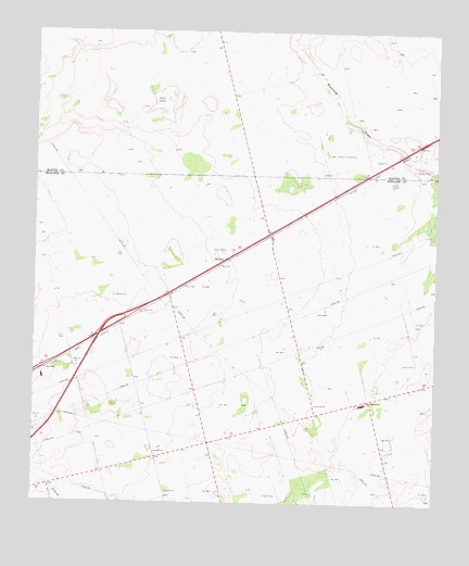 Germania, TX USGS Topographic Map