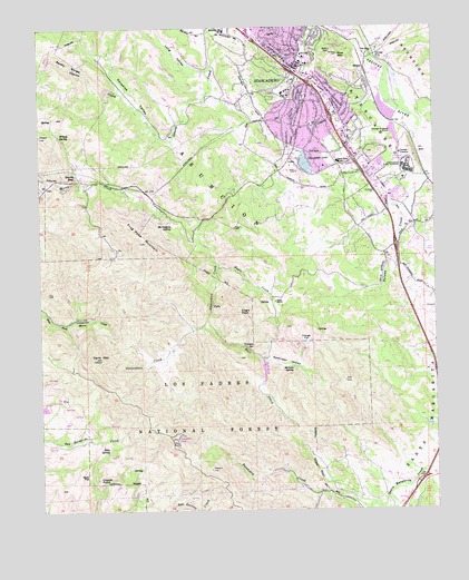Atascadero, CA USGS Topographic Map