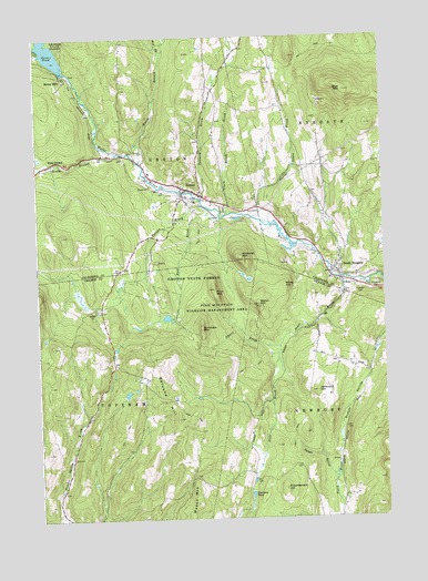 Groton, VT USGS Topographic Map