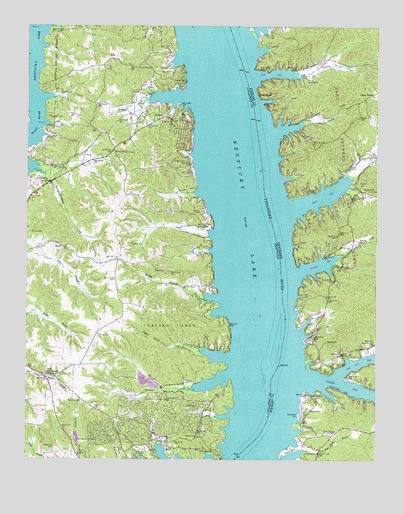 Hamlin, KY USGS Topographic Map