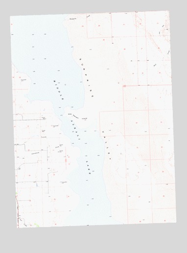Hansen Island, CA USGS Topographic Map