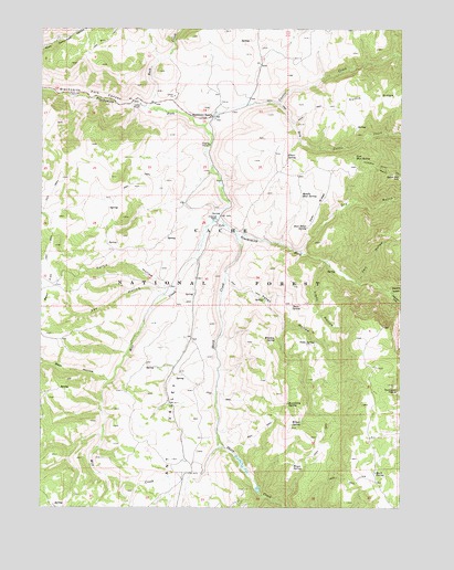 Hardware Ranch, UT USGS Topographic Map