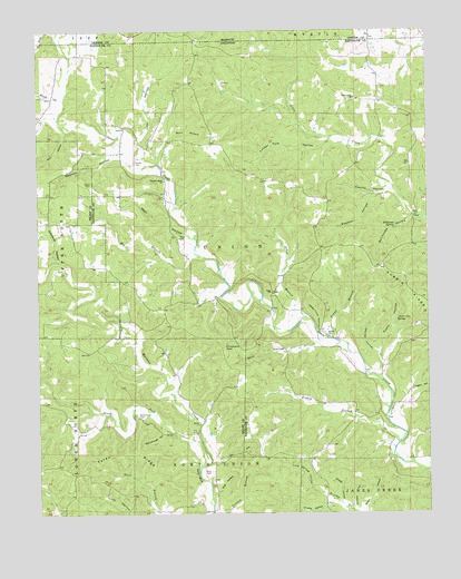 Hardy NE, AR USGS Topographic Map