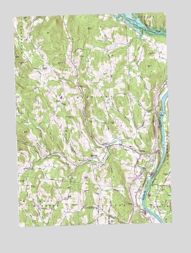 Hartland, VT USGS Topographic Map