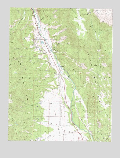 Harvard Lakes, CO USGS Topographic Map