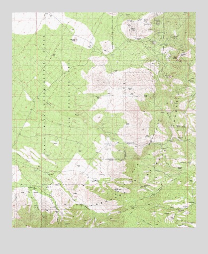 Helvetia, AZ USGS Topographic Map