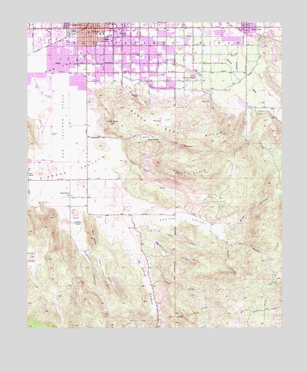 Hemet, CA USGS Topographic Map