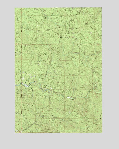 Hemlock Pass, WA USGS Topographic Map