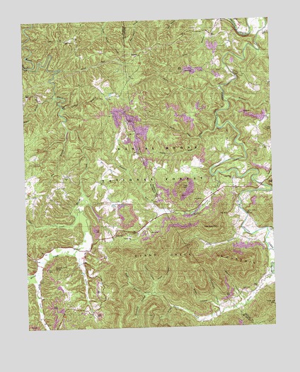 Hollyhill, KY USGS Topographic Map