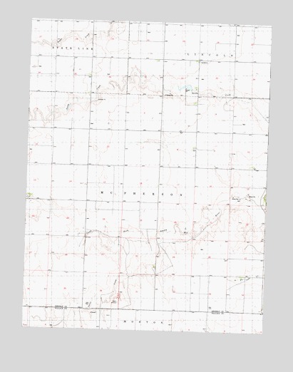 Horsethief Draw NW, KS USGS Topographic Map