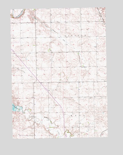 Hot Springs SE, SD USGS Topographic Map