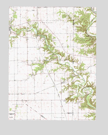 Humrick, IL USGS Topographic Map