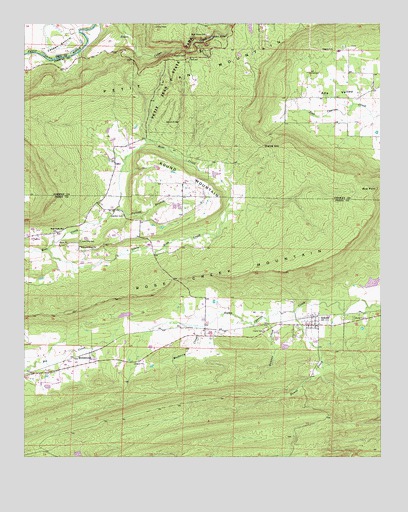 Adona, AR USGS Topographic Map