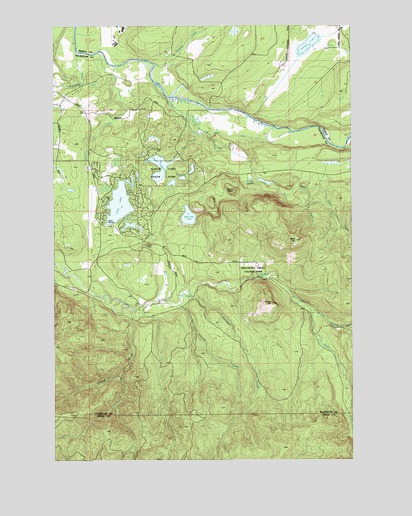 Bald Hill, WA USGS Topographic Map