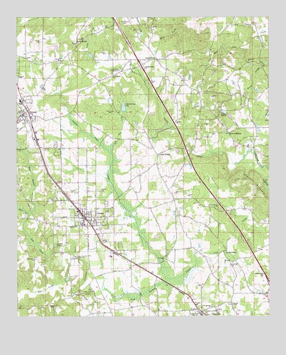 Jemison East, AL USGS Topographic Map