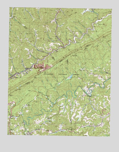 Jenkins East, KY USGS Topographic Map
