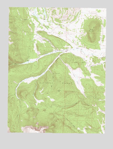 Jones Hill, CO USGS Topographic Map