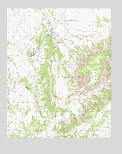 Kaibito, AZ USGS Topographic Map