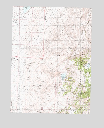 Knott Creek, NV USGS Topographic Map