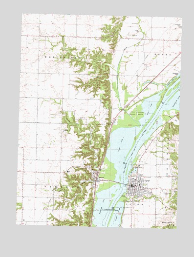 Lacon, IL USGS Topographic Map