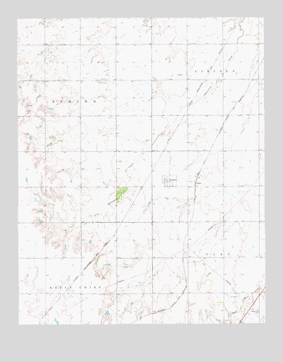 Lambert, OK USGS Topographic Map
