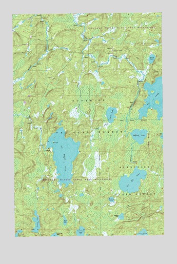 Lapond Lake, MN USGS Topographic Map